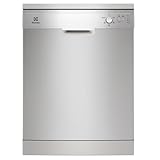 Electrolux ESA17210SX Lavavajillas, 60 cm, 13 Cubiertos, Secado AirDry, Función Sensor Control, 5 Programas, 3 Temperaturas, 48 dB(A), Serie 300, Clase E, INOX