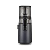HUROM H70 Easy Clean Slow Juicer| Extractor de Zumos y Verduras de Alta Capacidad| Licuadora Prensado en Frío | Exprimidor con Cámara de Limpieza Fácil| Para Jugos Naturales| Uso Silencioso. (Negro)