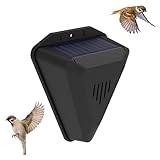 Repelente De Pájaros Solar, Repelente Solar De Animales para Exteriores, Ahuyentador de Gatos Exterior, Ahuyentador De Pájaros Solars, Repelentes para Palomas para Balcónes, Jardínes