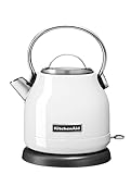 KitchenAid HERVIDOR DE Agua DE 1,25 L Classic, 2200 W, 1.25 litros, Acero Inoxidable, Blanco