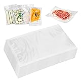 100pc Bolsas de Vacío para Alimentos para Envasadora al Vacío 25x15cm Bolsa Gofrada Envasado al Vacio Gofradas Bolsas para Envasar al Vacio Alimentos BPA Free para Todo Tipo de Envasadora Doméstica