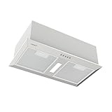 Cata Campana Extractora GCB 55 X Grupos Filtrantes 3 niveles de Extracción Panel de Control Mecánico Extracción Máxima 371m3/h Nivel Sonoro 59dB Motor 120W Iluminación Led Ancho 55 cm Color Inox