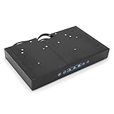 Cocción de 12 V para Campana Extractora 3 Velocidades Ajustables con Pantalla Táctil Luz LED para RV Camper Cocina para Campanas Extractoras Los Botones Táctiles de la Campana