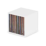 Glorious Record Box white 110 - contiene record di tp 110 12''', impilabili con altre Glorious Record Boxes, bianco