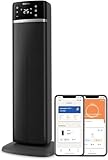 Philips Calefactor Serie 5000, Tecnología de cerámica, Incluye IA para ahorrar energía, Calienta en 2 segundos y tiene 5 funciones de seguridad integradas, Control por App, Gris (CX5120/11)