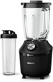 Philips 3000 Series Batidora ProBlend Crush, Sistema ProBlend, Capacidad Máxima de 2L, Capacidad Efectiva de 1,25L, 2 Ajustes de Velocidad + Turbo (HR2291/41)