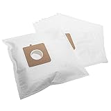 vhbw 10x bolsa compatible con Bluesky BVC1600 aspiradora - vellón micro, 30,5 cm x 17 cm blanco