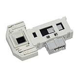 TALENTEC home - Electrocerradura Bloqueador de Puerta Compatible con Varios Modelos de Lavadoras Balay, Bosch, Lynx y Siemens | Ref. DA003561 | Plástico ABS y metal | Color Blanco y Negro | 1 Unidad