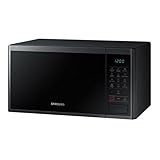 Samsung MG23J5133AG/EC - Microondas con Grill, 800 W/ 1100 W, 23 Litros, Interior Cerámica Enamel, Color Negro Grafito, 330 x 211 x 324 mm (ancho, al to, fondo)