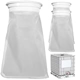 Lawnrden Filtro de Trajes de IBC 3pcs 5.3 x 250 mm Filtro de Tapa IBC Mesh Filtro de Barril de Lluvia Filtro de Agua Reutilizable Reutilizable Filtro de Agua de Lluvia, Filtro de Agua de Lluvia