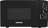 Siemens FF020LMB2 Stand Mikrowelle, 800 W, 20 L, Hydrolyse, LED-Beleuchtung, schwarz/edelstahl