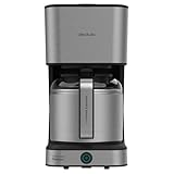 Cecotec Cafetera de Goteo Coffee 66 Drop & Thermo, Potencia 950 W, 1,5 L, 12 Tazas, Tecnología ExtremeAroma, Función Antigoteo, Nivel de agua, Filtro malla reutilizable, Protección sobrecalentamiento