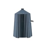 Alessi Plissé MDL07 G - Exprimidor de Cítricos Eléctrico de Diseño, en Resina Termoplástica, Enchufe Europeo, 80 W, Gris
