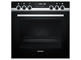 Siemens Horno HE578ABS0 (eléctrico/empotrable), 59,4 cm, reloj electrónico, puerta interior de cristal, acero inoxidable
