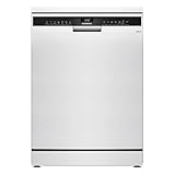 Siemens - Lavavajillas de libre instalación, iQ300, 60 cm, Home Connect, varioSpeed+, Blanco, SN23HW02ME