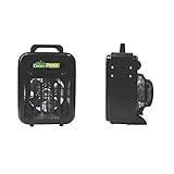 Bio Green TRO 2.0 - Calefactor de Invernadero Tropic 2000 2,0 kW, Color Negro