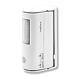 Energeeks - Mini Alarma con Timbre - Detección de Movimiento - Ideal para Comercios - Protección Adicional - Seguridad Autónoma - Fácil Instalación - Sin Necesidad de App ni Conexión a Internet