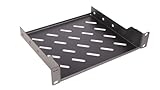 Equip Estante Fijo de 10' para armarios de Servidor, 1U, 20 cm, Color Negro