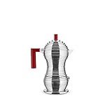 'PULCINA' CAFETERA 3 TAZAS INDUCCIÓN ROJA