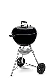 Weber 13101004 Original Kettle Barbacoa de Carbón, 47 cm, Negro