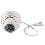 Cámara de Seguridad de Visión Nocturna Infrarroja 1080P AHD/TVI/CVI/CVBS 4 en 1 Cámara de Vigilancia Cámara Domo CCTV para Interiores(CAMARADA)