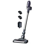 Rowenta X-PERT 6.60-Aspirador Escoba inalámbrico, 2 Velocidades, Violeta, Gris, Aluminio
