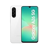 Samsung Galaxy A26 5G 128GB Teléfono Móvil, Inteligencia Alucinante, 6GB RAM, 50MP Cámara, Blanco, Garantía del Fabricante 3 Años + 1 Año Extra