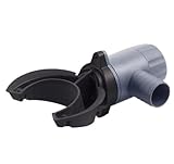 Colector de lluvia Garantia Rapido (para bajantes de 70-100 mm, colector de agua de lluvia para barriles de lluvia, para cubiertas de hasta 80 m²) 503070, gris