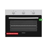 Corberó - Horno Multifunción 50L | CCHCV4521M |Cristal Negro Perfil Inox | 5 Programas | Luz Interior | Puerta Doble Cristal Fácil Limpieza | 2300W Potencia | Eficiencia Energética A, Negro