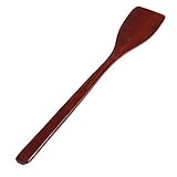 Xiasaba No Stick Spatula Turner Turner Palabra frita Cocina Utensil Calidad roja No tóxico adecuado para varios fines culinarios Resistente al calor 14G 24.7 x 4cm (Rojo)