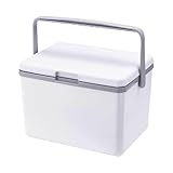 Samuliy Heladera de hielo portátil para camping, nevera de camping multifuncional, enfriador de hielo portátil de 5 litros, enfriador portátil de camping