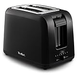 Tostadora Tefal Vita TT1A1830, 800 W, 2 rebanadas, color negro