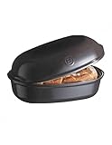 Emile Henry EH799501 Pan artesano, Cerámica, Negro Carboncillo, 5 liters
