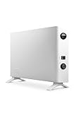 De'longhi HSX2320F - Calefactor eléctrico interior, 2000w, ajustes termostato, blanco