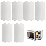 6 Piezas Microondas Placa De Mica, Hoja de Mica, Mica de Placas Hojas de Mica, Hojas Mica para Horno Microondas, para Hornos de Microondas (116 x 64 mm)