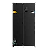 Cecotec Frigorífico americanos Bolero CoolMarket SBS 562 Dark E. Compresor Inverter Plus Frigorífico Americano Side By Side Inox Oscuro 177X91.2Cm, 562L, No Frost, Multiairflow, Clase E, Fast Cooling