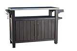 Keter Unity XL Mesa de Barbacoa, Gris, 134x51.7x89.6 cm