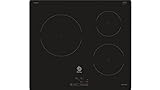 Balay 3EB864ER - Placa de inducción, 60 cm, 175 Wh/kg, Negro, Control Táctil de fácil uso con 17 niveles de cocción, Programación de tiempo de cocción
