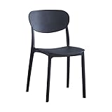 SHIITO | Modelo Soho - Silla de Comedor | 92 x 46 x 55 - Color Negro | Sencilla y Resistente