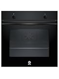 Balay - Horno multifunción, 60 cm, Aqualisis, Control Comfort, Raíles 1 nivel, Cristal Negro, 3HB5131N3