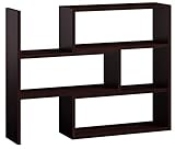 MATKAM Estantería Irys II Estantería de Oficina para Archivos y Libros, Estantería de pie para salón y Dormitorio, Estantería Abierta para Oficina, Estantería para Archivos (Wenge)