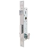 Tesa Assa Abloy 221028AI Cerradura Monopunto De Palanca Deslizante Para Perfiles Metálicos Inoxidable Entrada 20 mm 2210