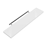 CASARIA Estantería para Pared Baldas Flotantes 70cm Fijación Invisible Repisa Multiusos Estante Madera