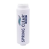 Spring Clear SPC-QUO - Filtro de repuesto compatible con cartucho de filtro de agua fría QUOOKER AC | Elimina el cloro, el sabor y el olor