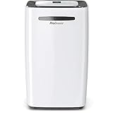 Pro Breeze Deshumidificador 20L, Sensor de Humedad, 4 Modos, Depósito Extraíble y Desagüe Continuo, Pantalla Digital, Temporizador 24h. Seca la Ropa y Elimina la Humedad de Habitaciones Grandes (30m2)