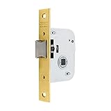 Tesa Assa Abloy 200540HL Cerradura De Embutir Para Puertas De Madera Bronce (Latonado) Entrada 40 mm 2005