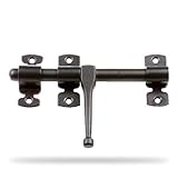 Amig - Pasador de Sobreponer - Modelo 584 - Fabricado en Acero - Medidas: 160 mm - Incluye Tornillería - Ideal para Puertas de Paso y Muebles