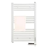 Mellerware - Toallero Eléctrico Cuddly! 500W Bajo Consumo | Programable | 3 Modos (Confort, Eco y Anti-congelante) + función “Ventana Abierta” | Instalación fácil | Aparato con IP24 | White