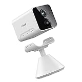 ieGeek Camara Vigilancia WiFi Interior sin Cables, 1080P Cámara Batería 2400 mAh(120 Días), Detección de Movimiento Humano PIR, Visión Nocturna Infrarroja, Audio de 2 Vias, Tarjeta Memoria/Nube