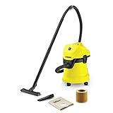 Kärcher, Bolsa, 1.629-821.0 WD 3 - Aspirador en Seco y Húmedo 17L, 1000W, Corriente sin Control de Encendido, Modelo Nuevo Plástico